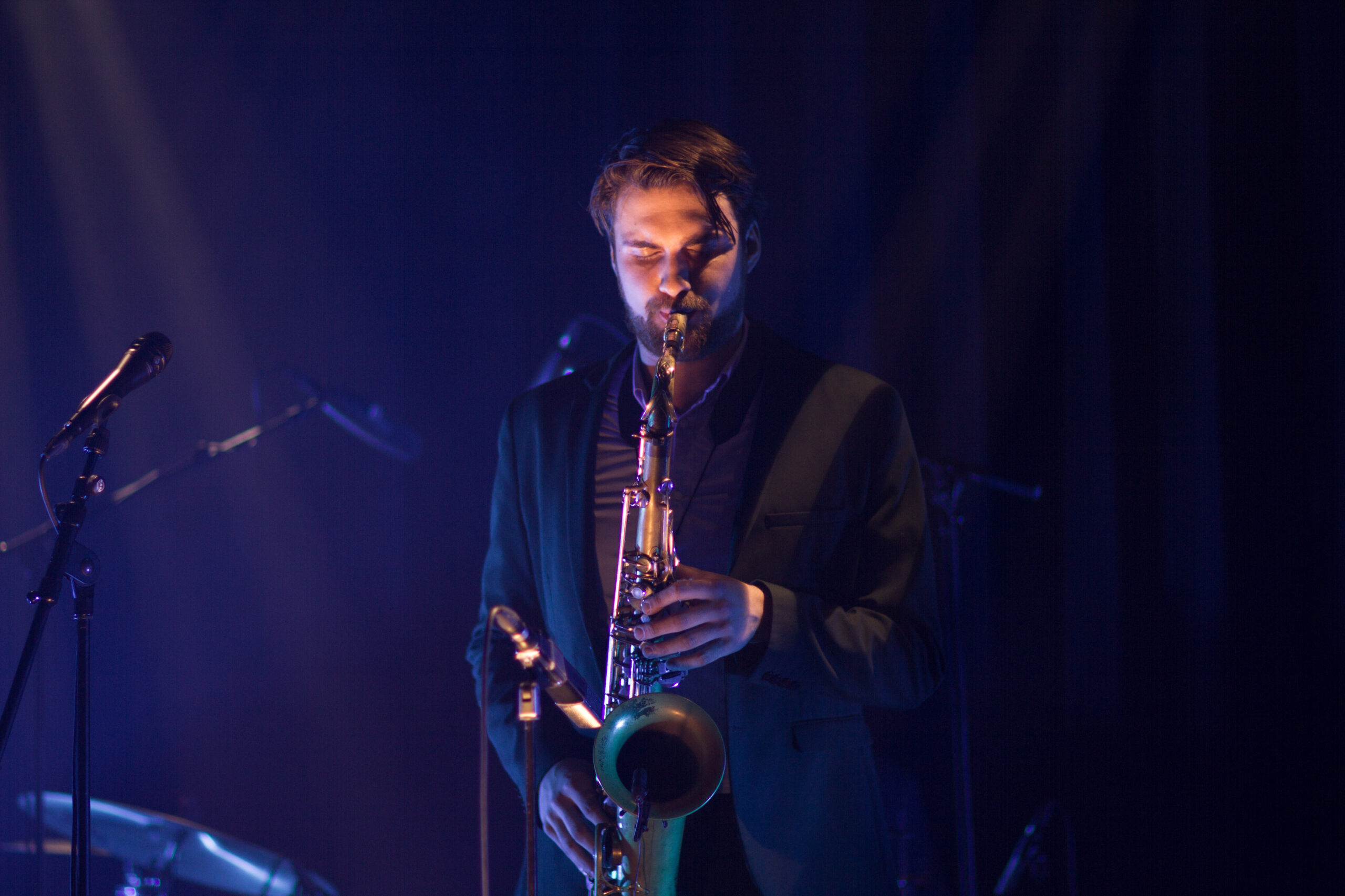 saxofonist Martijn, te boeken bij L.A.-DJ's te Utrecht